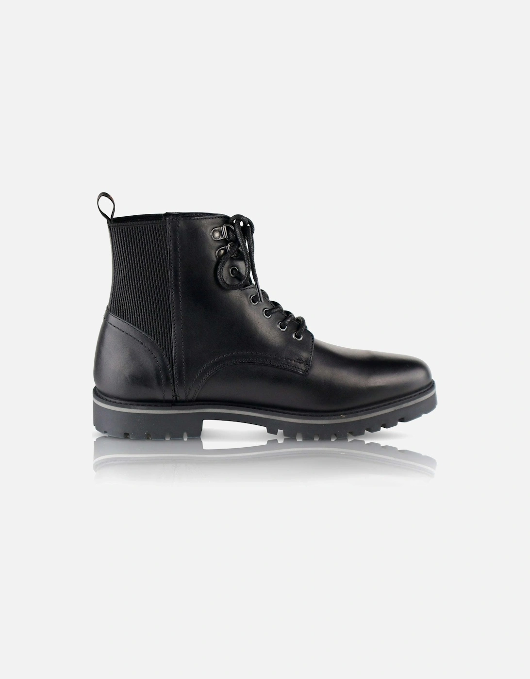 MANCHESTER Mens Boots Black, 4 of 3