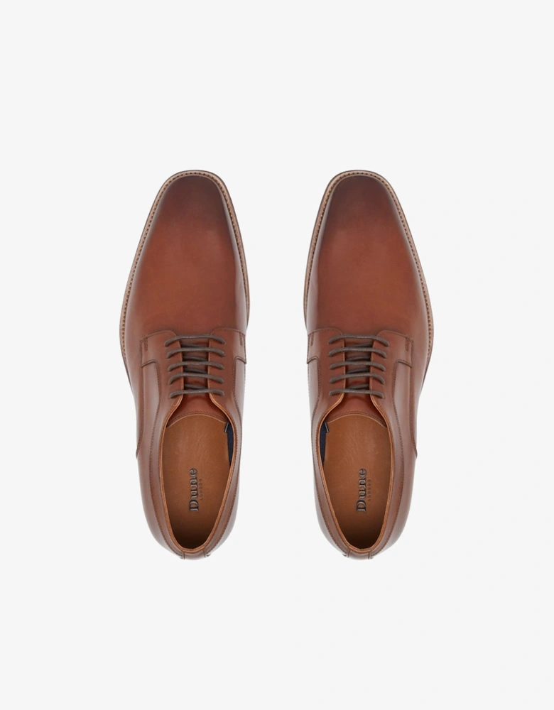 SPARROWS Mens Leather Shoes Brown