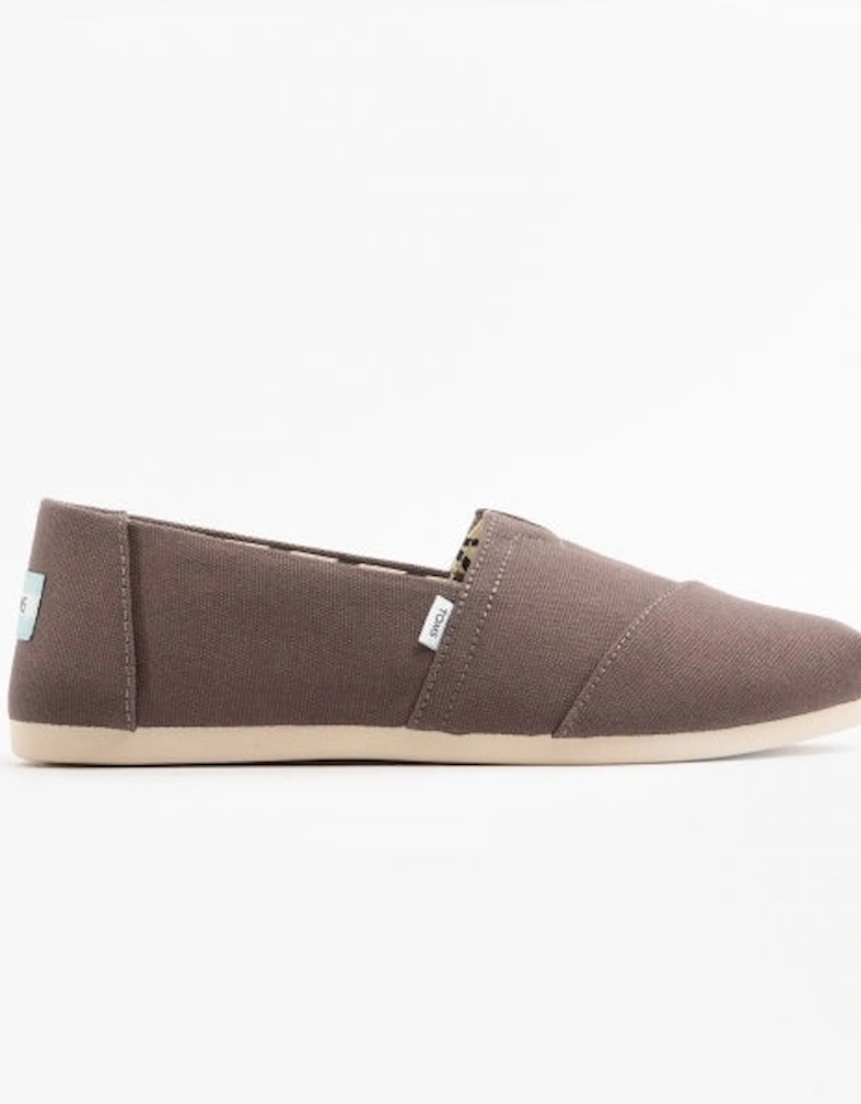 ALPARGATA Womens Canvas Espadrilles Grey