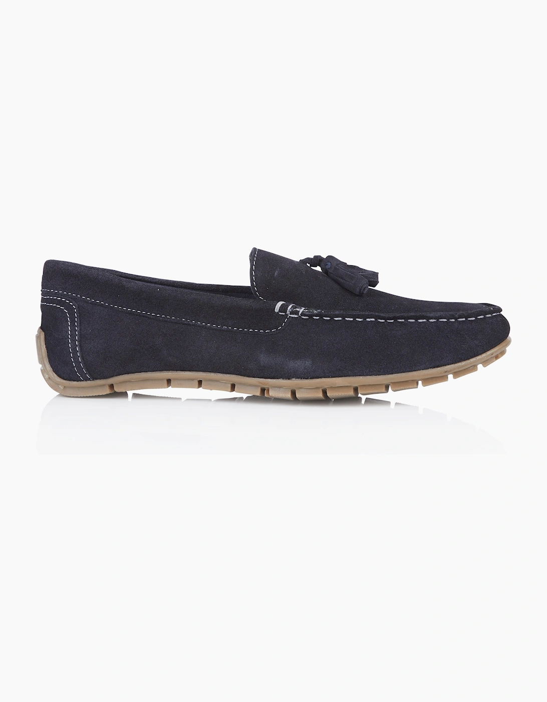Silver Street London Men's Silver Street London MONZA Mens Shoes Blue