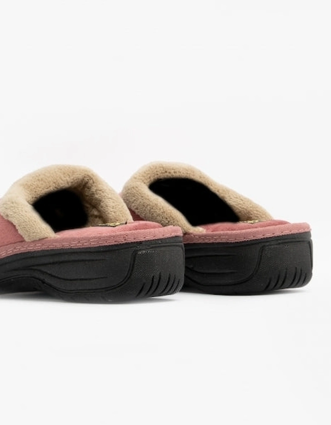 LORNA Womens Mule Slippers Heather Pink