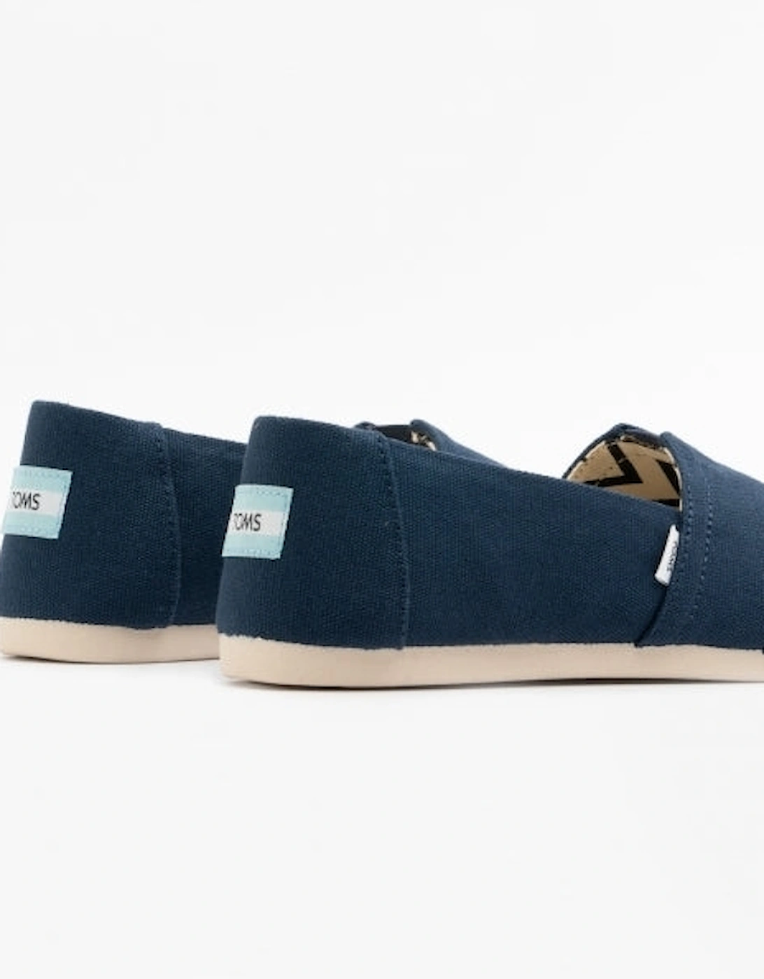 ALPARGATA Womens Cotton Espadrille Navy