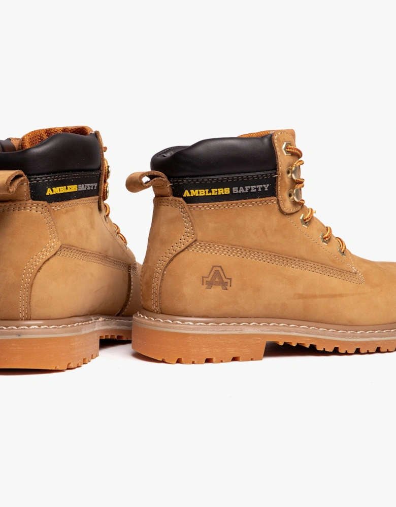 FS7 Unisex Safety Boots Honey