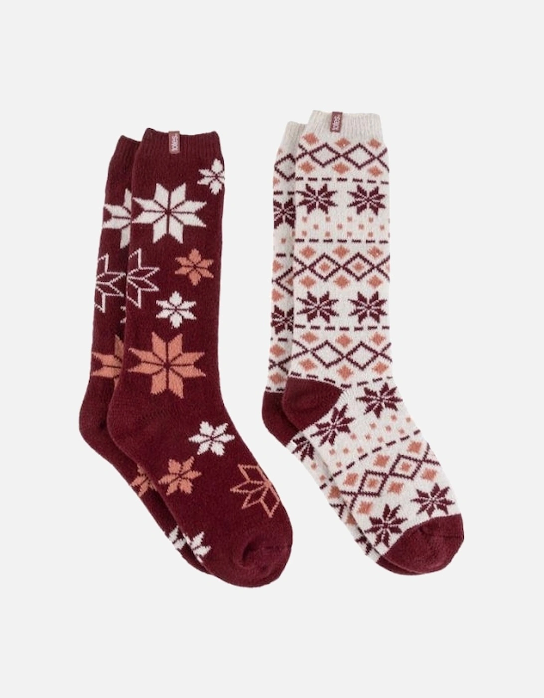 Isotoner KNEE HIGH SUPERSOFT WELLY Womens Socks Berry: One Size, 6 of 5