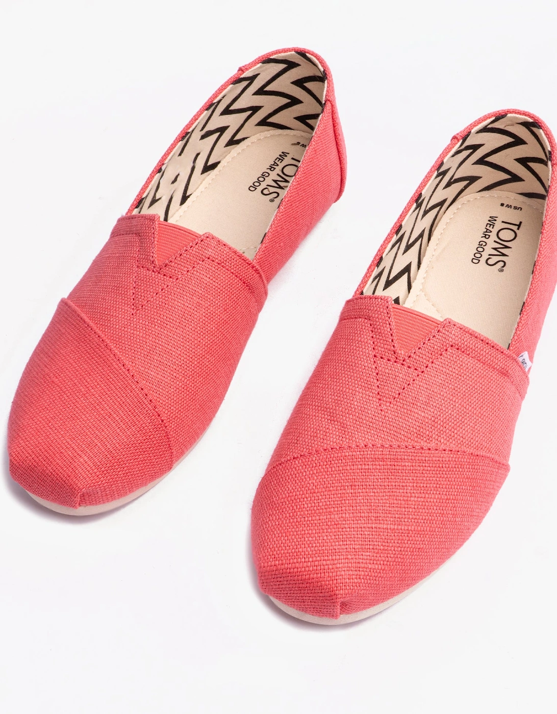 ALPARGATA Womens Espadrilles Shell Pink