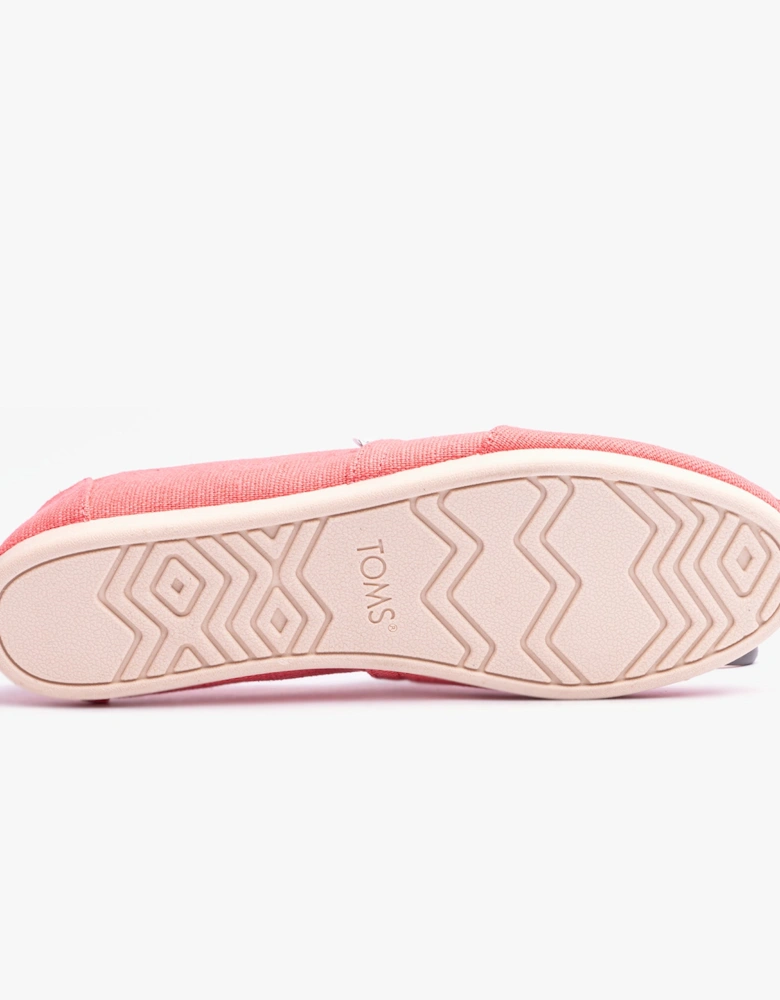 ALPARGATA Womens Espadrilles Shell Pink