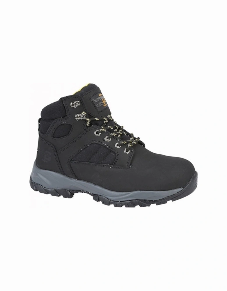 M292A Mens Nubuck Safety Ankle Boots Black