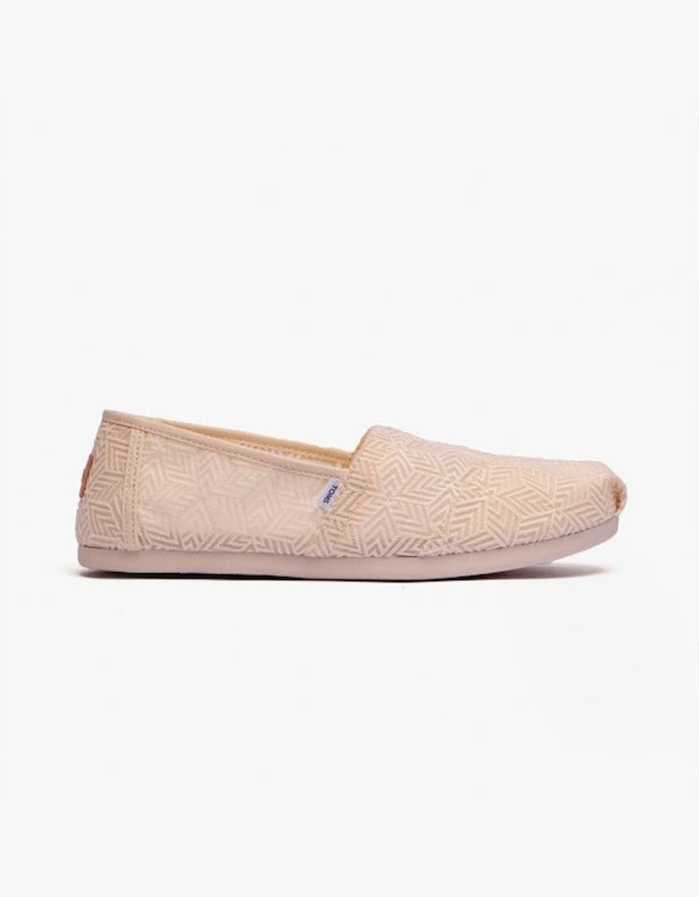 ALPARGATA Womens Geo Mosaic  Espadrille Natural