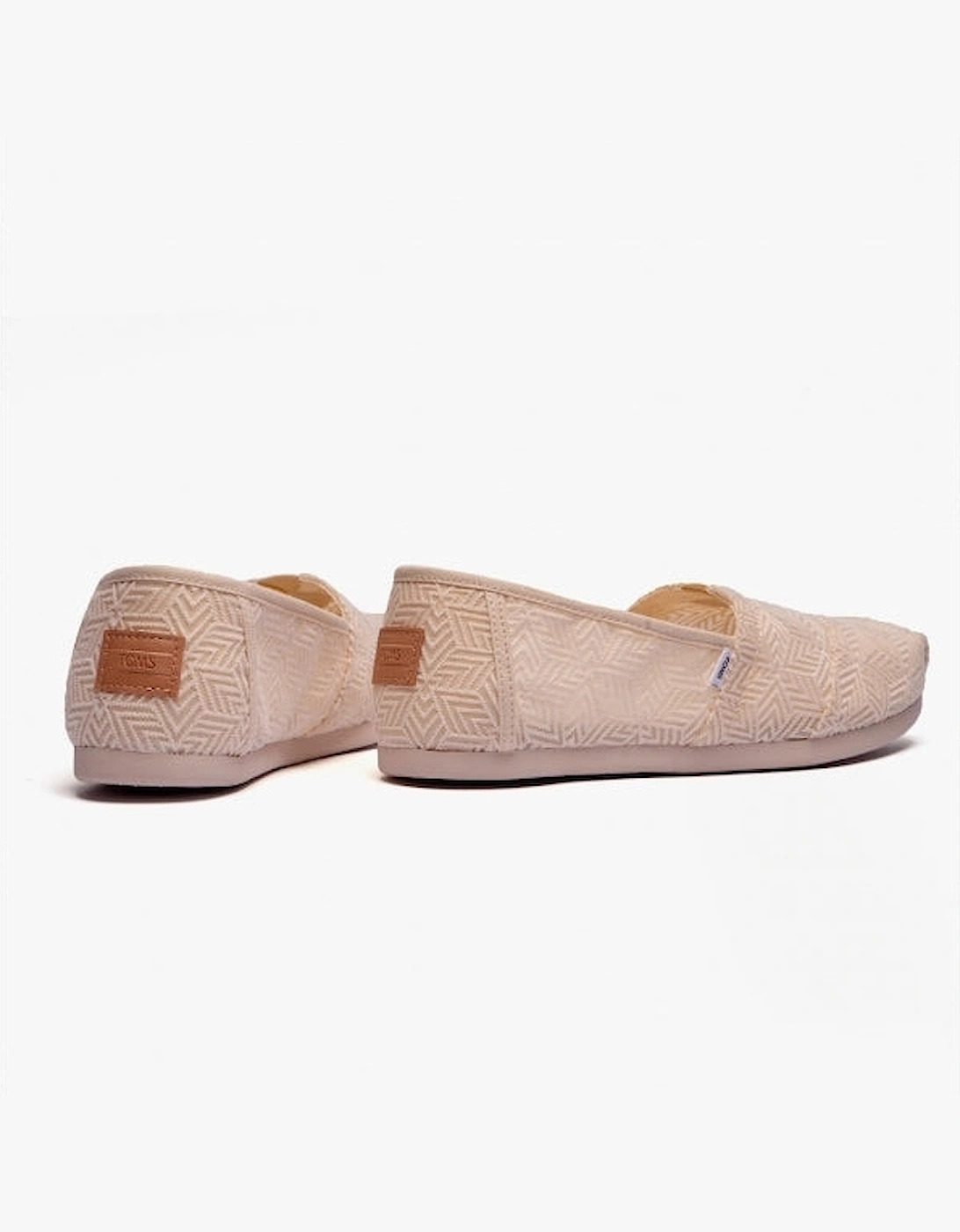 ALPARGATA Womens Geo Mosaic  Espadrille Natural