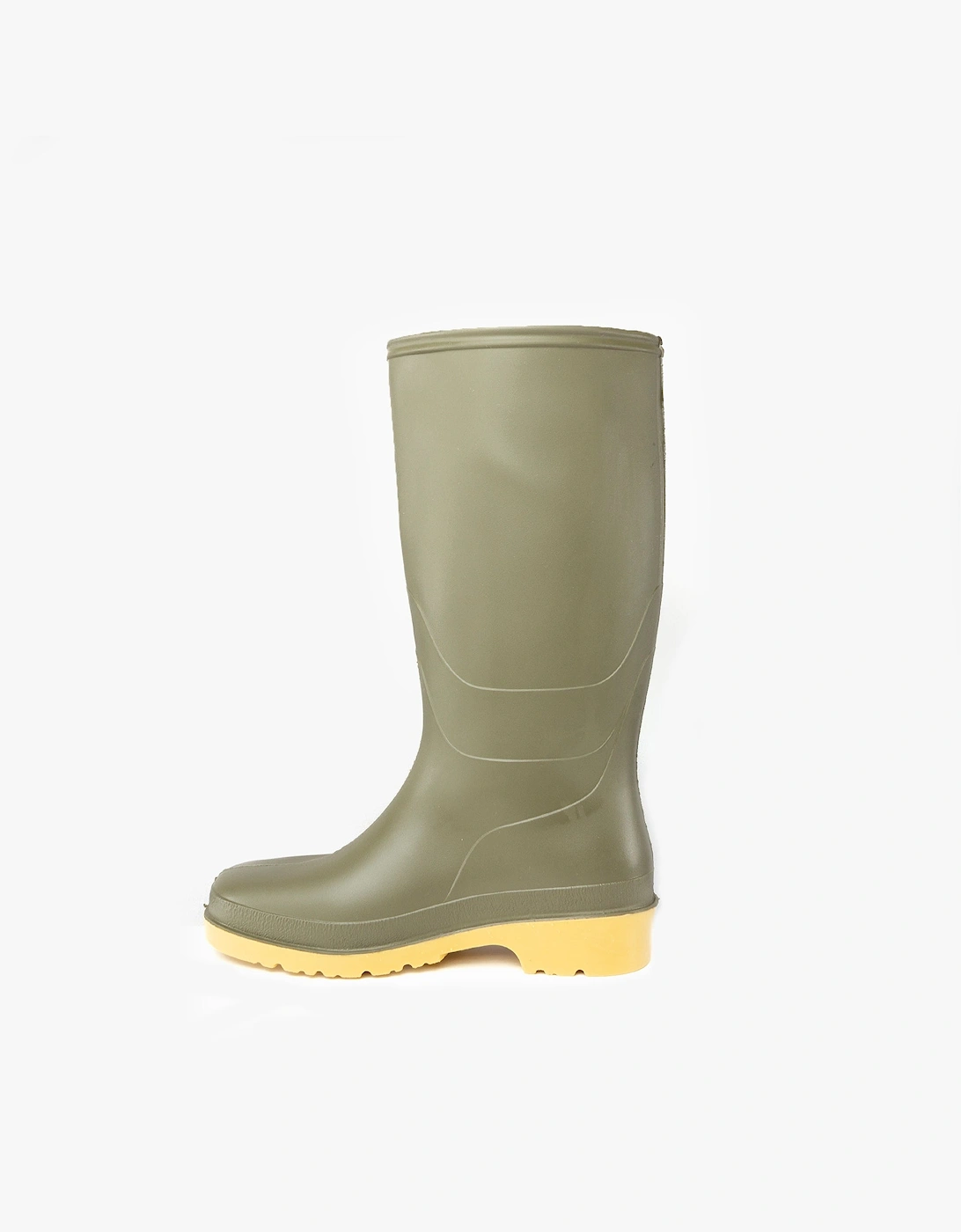 DULL Unisex Junior Wellington Boots Green