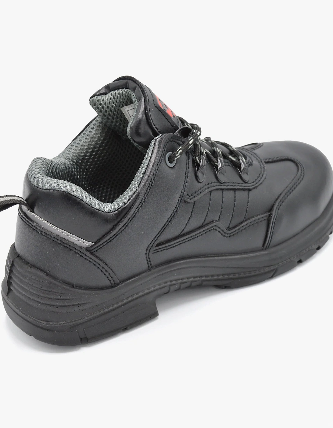 M303A Mens Super Wide Safety Trainers Black