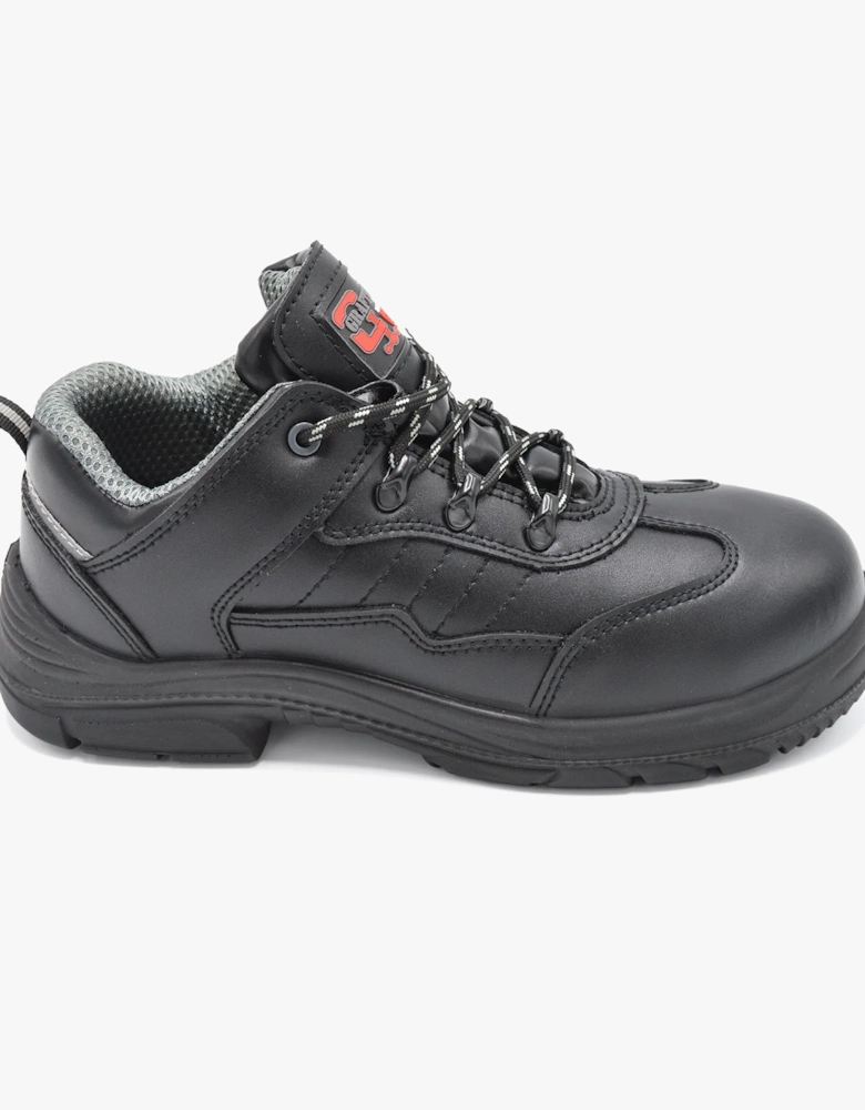 M303A Mens Super Wide Safety Trainers Black