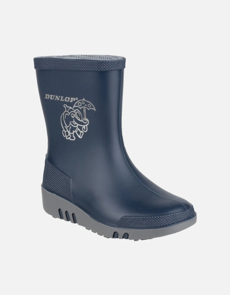 MINI ELEPHANT Kids Wellington Boots Blue