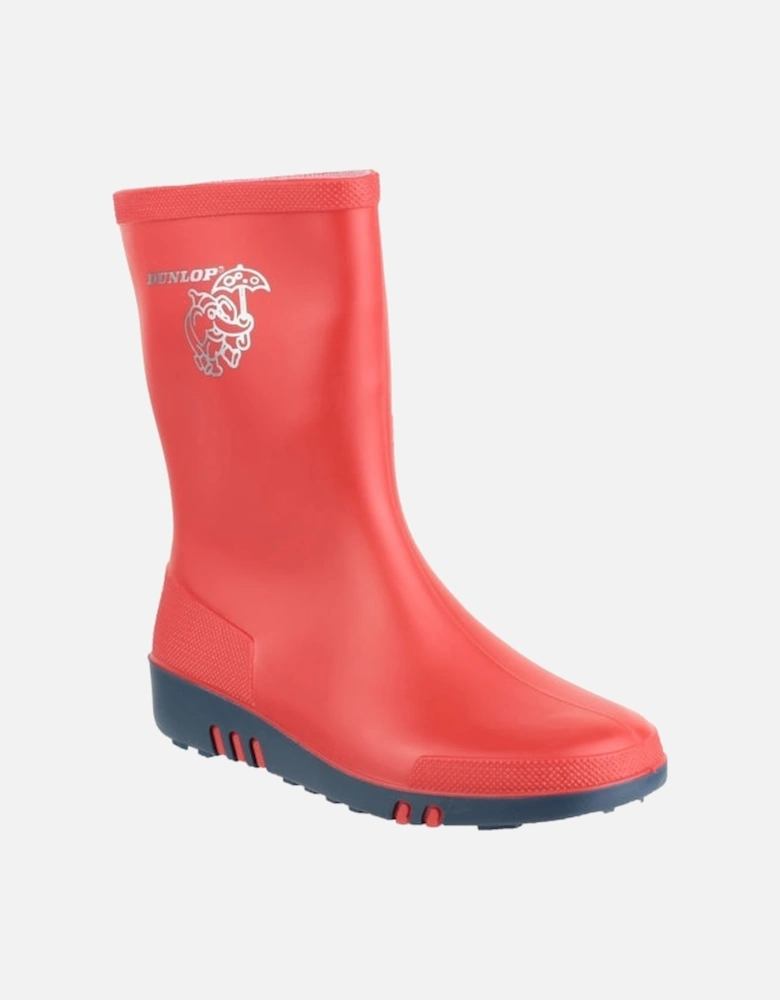 MINI ELEPHANT Kids Wellington Boots Red