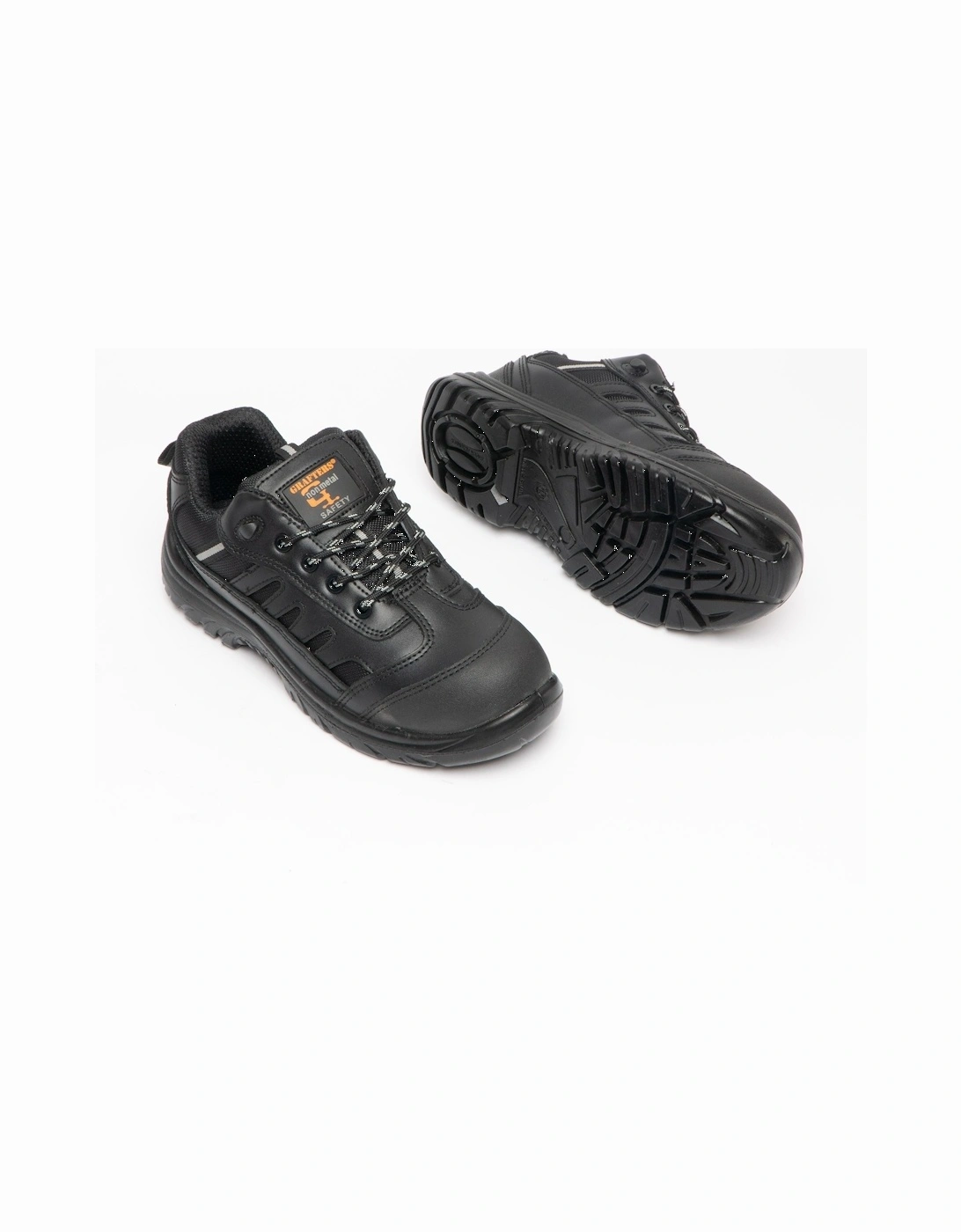 M462A Unisex Composite Toe Trainers Black