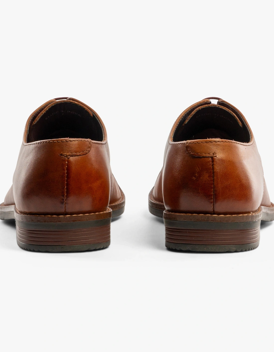 RUFUS Mens Derby Shoes Brown