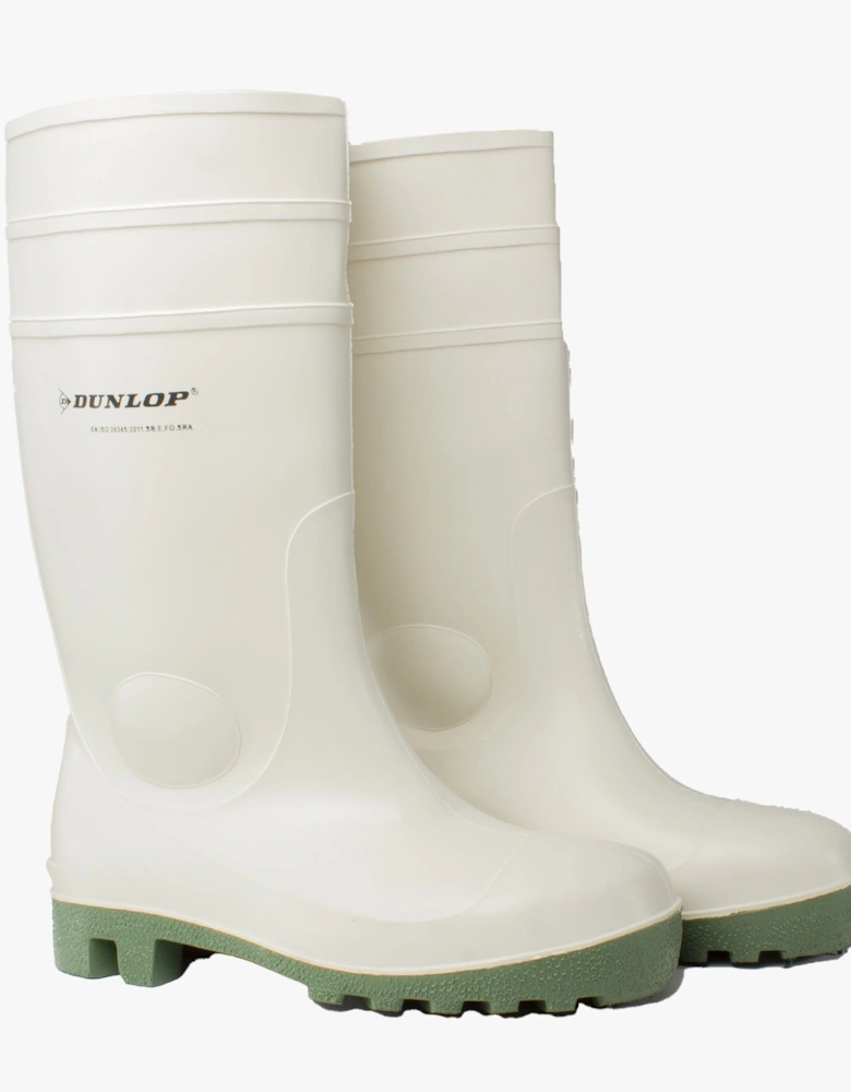 PROTOMASTOR FULL SAFETY Mens Wellington Boots White