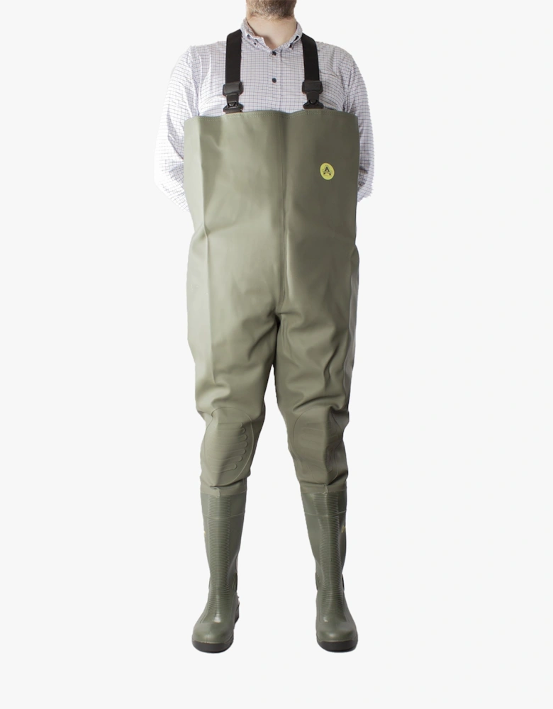 TYNE Unisex Safety Waders Green