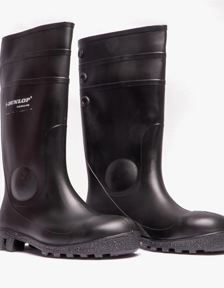 PROTOMASTOR Unisex Safety Wellington Boots Black