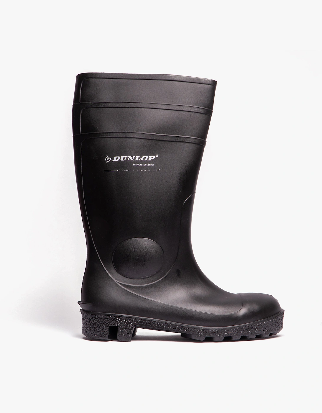 Men's Dunlop PROTOMASTOR Unisex Safety Wellington Boots Black - Size: 12/12 years/12