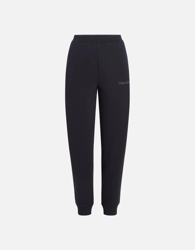 TONAL LOGO LOUNGE Womens Joggers Black