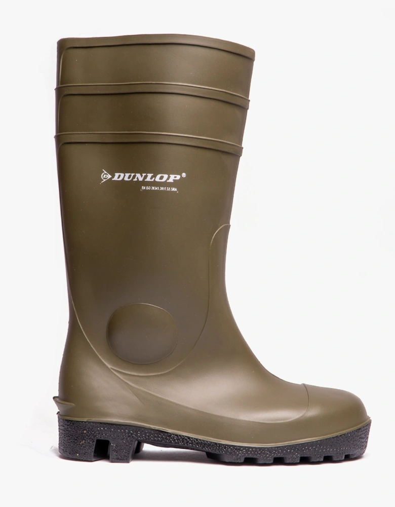 PROTOMASTOR Unisex Safety Wellington Boots Green