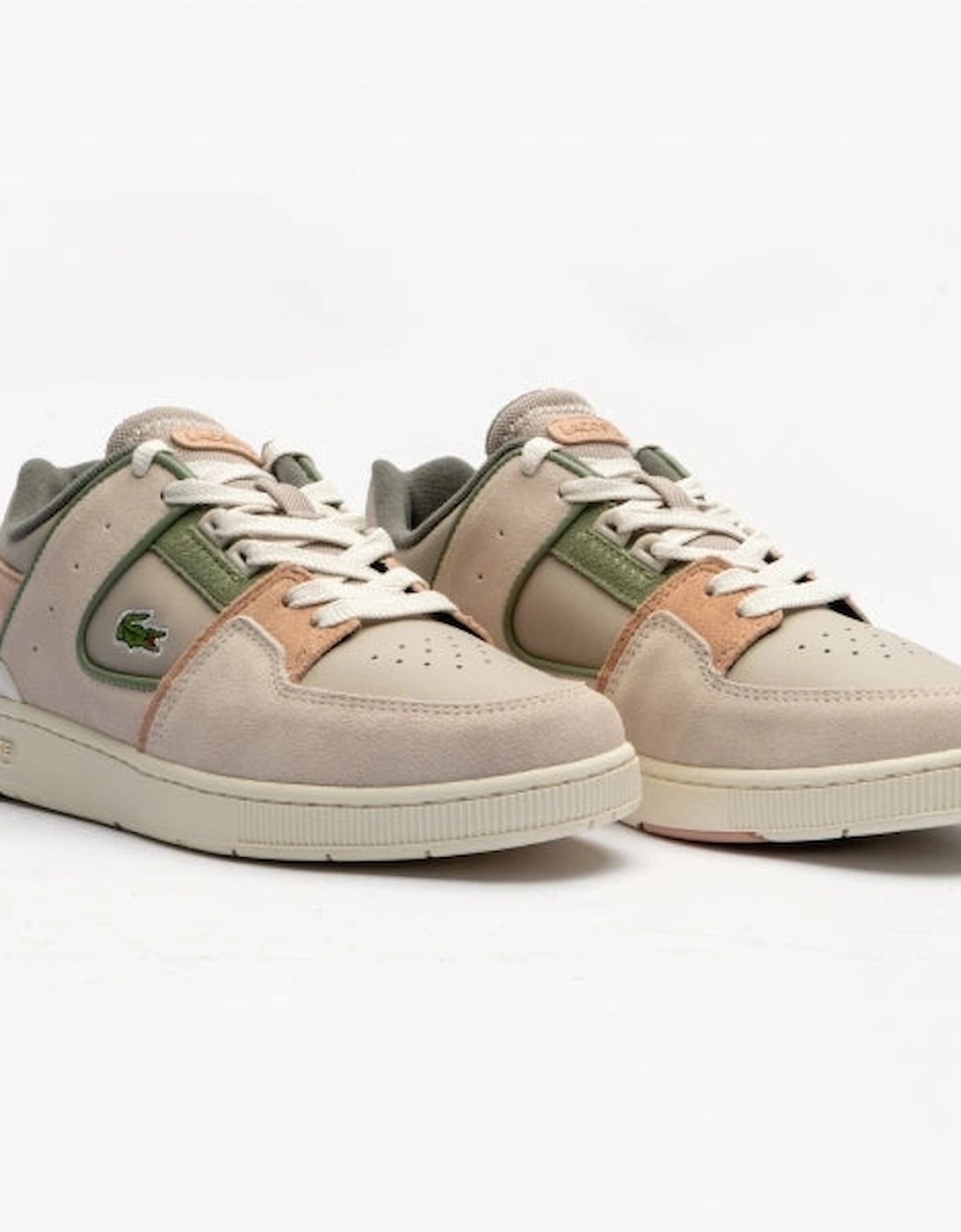 COURT CAGE 222 6 Womens Trainers Off White/Light Brown