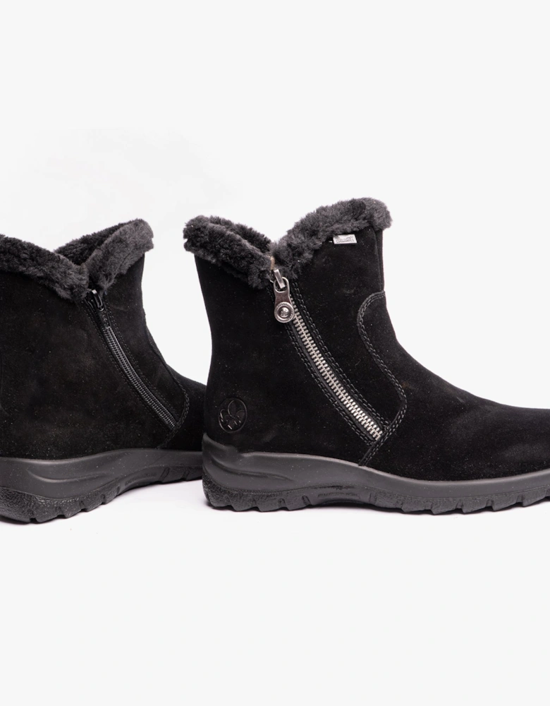 L7162-00 Womens Ankle Boots Black