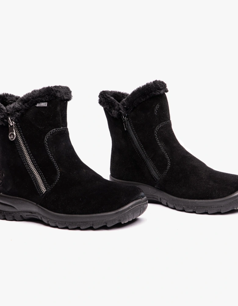 L7162-00 Womens Ankle Boots Black