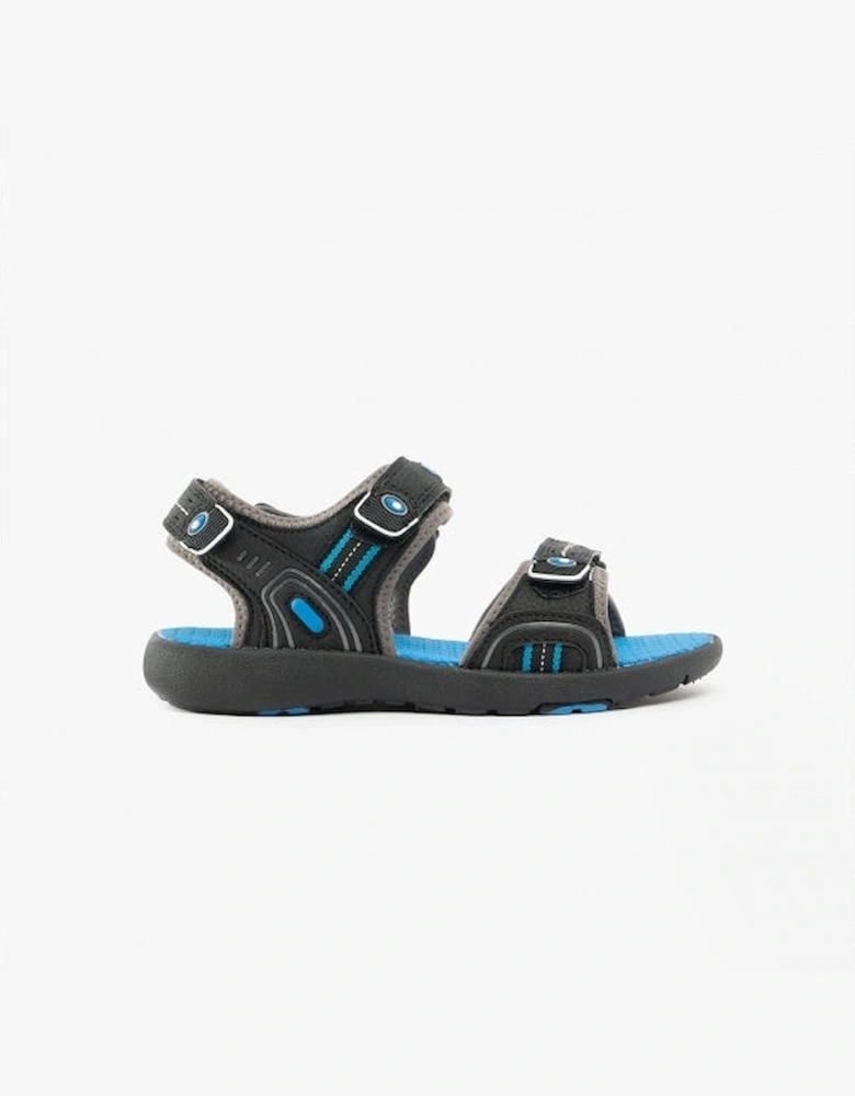 MARIO Kids Touch Fasten Sandals Black