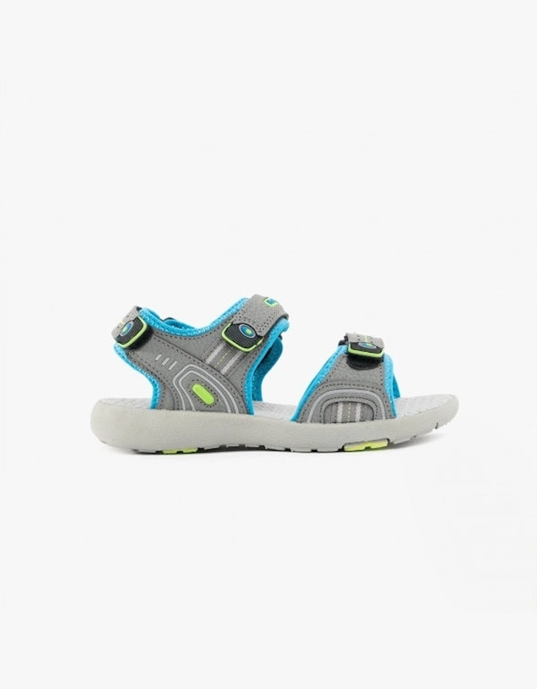 MARIO Kids Touch Fasten Sandals Grey