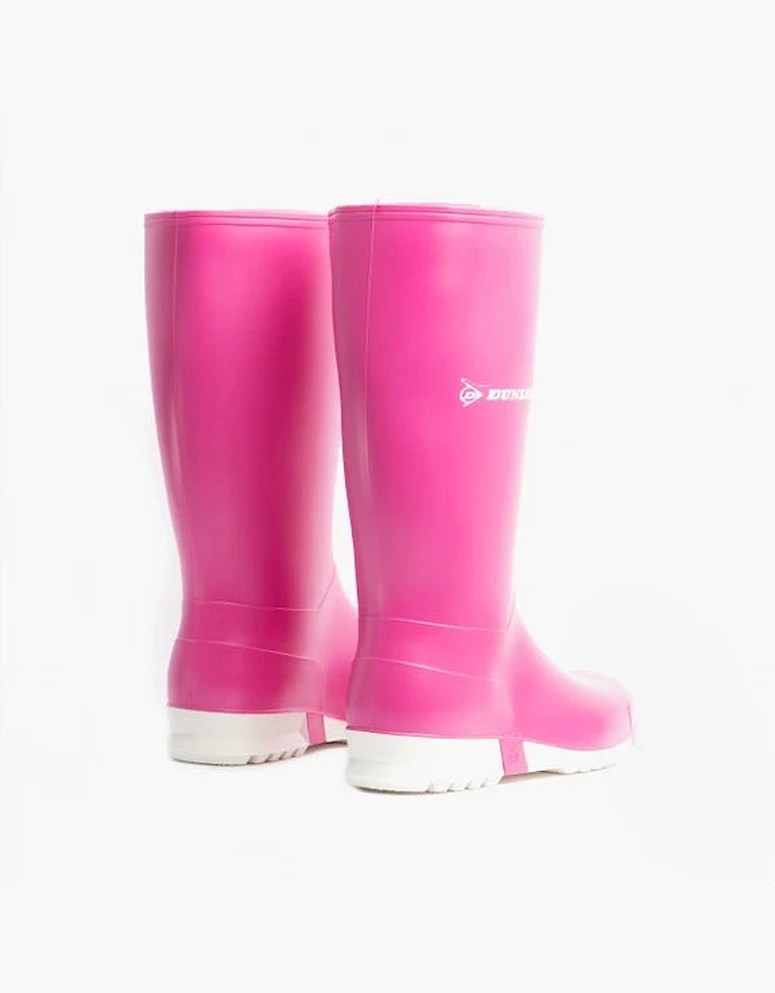 Women's Dunlop SPORT Womens Wellies Pink - Size: 3