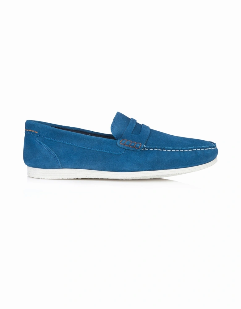 STANHOPE Mens Loafers Blue