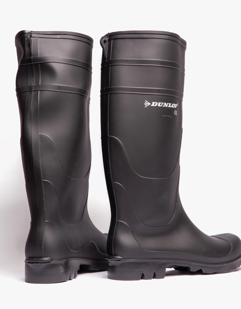 UNIVERSAL Mens Non-Safety Wellington Boots Black