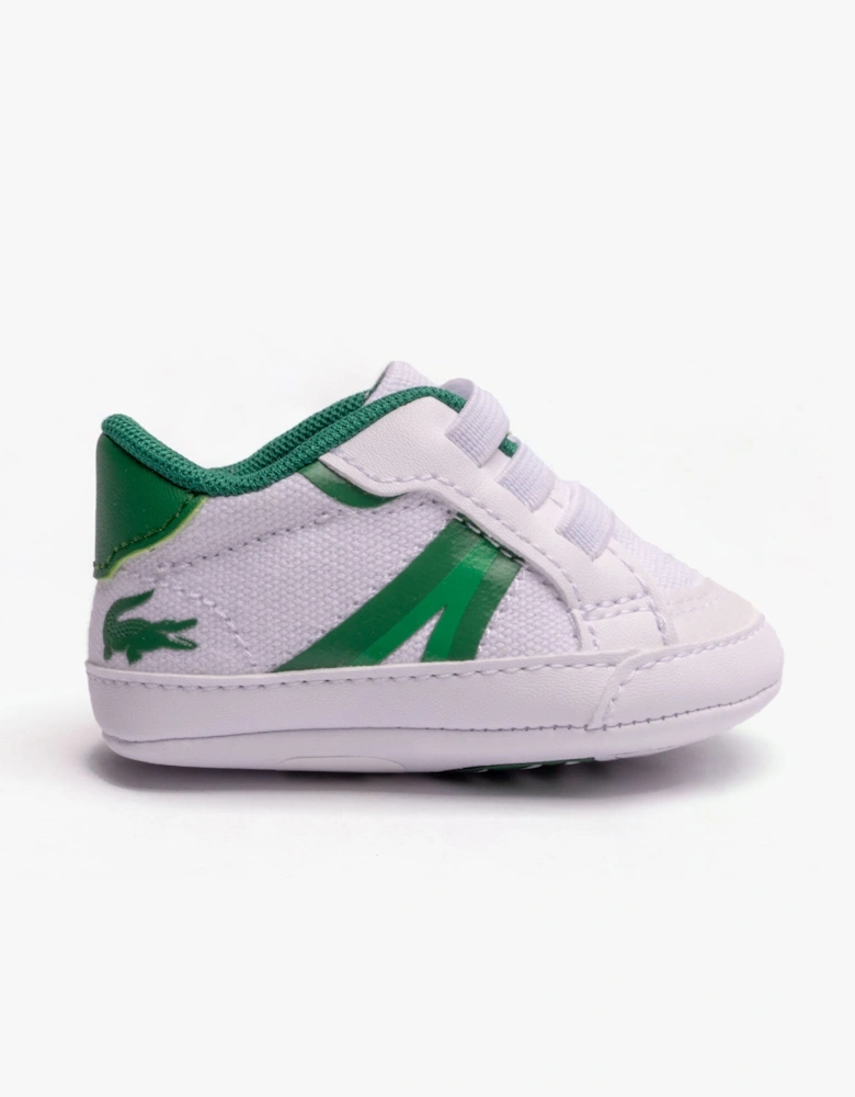 L004 CRIB Unisex Kids Casual White/Green