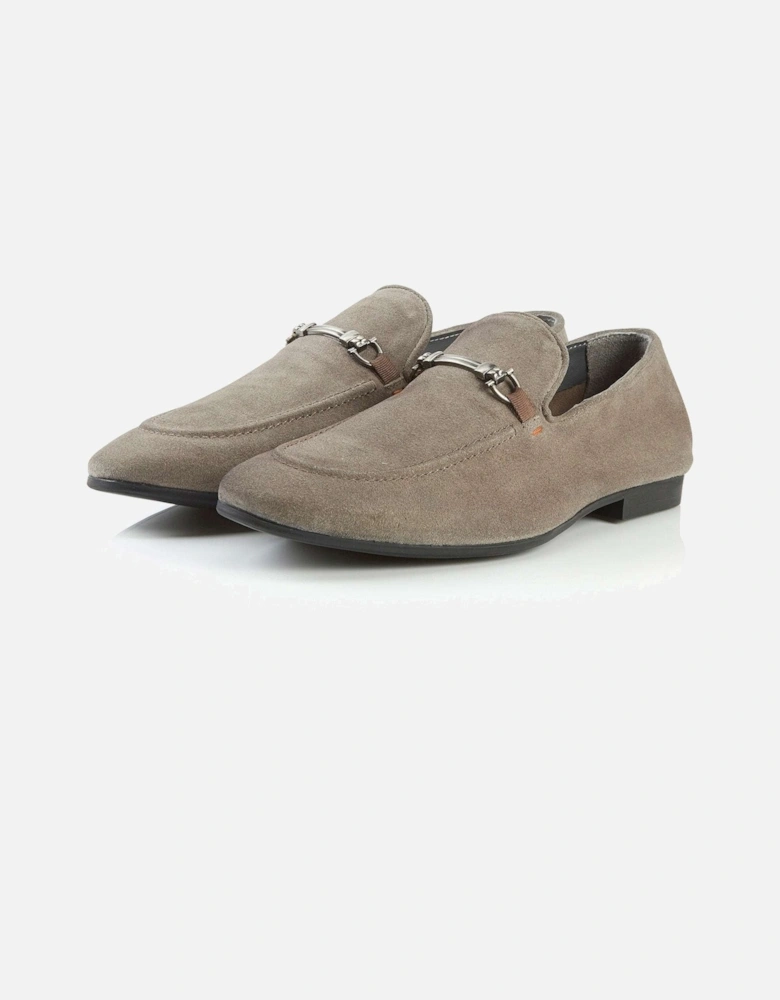 TOTTENHAM Mens Loafers Grey