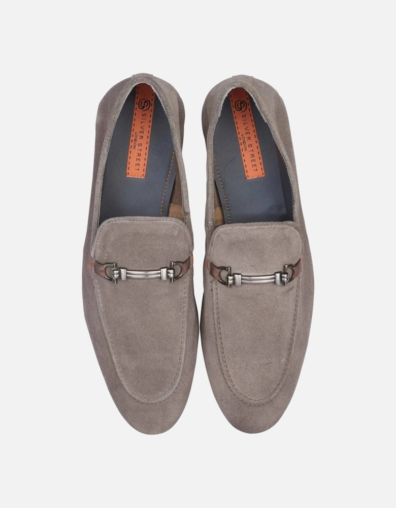 TOTTENHAM Mens Loafers Grey