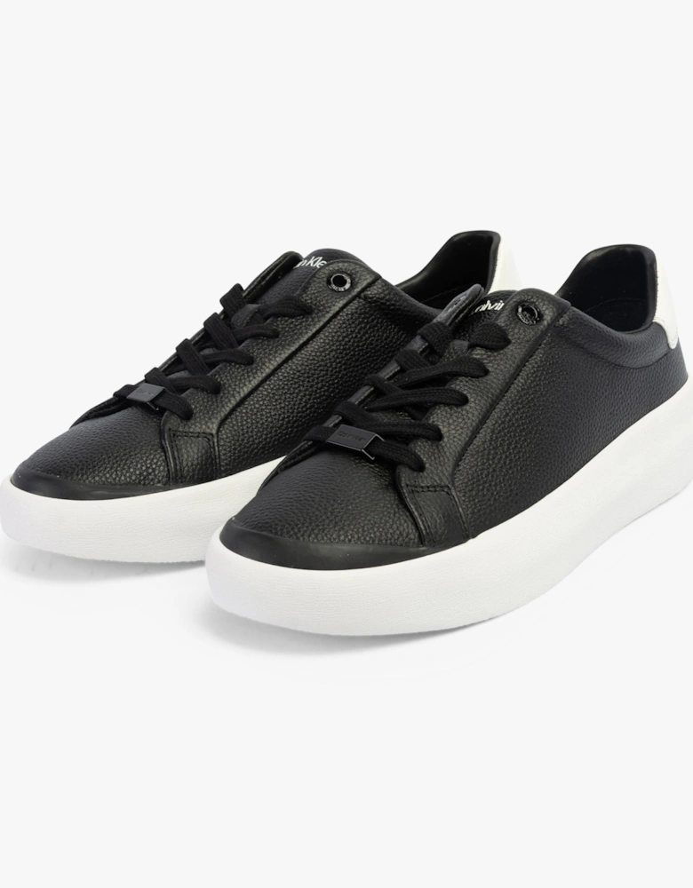 VULCANISED LACE UP Womens Trainers Black / White