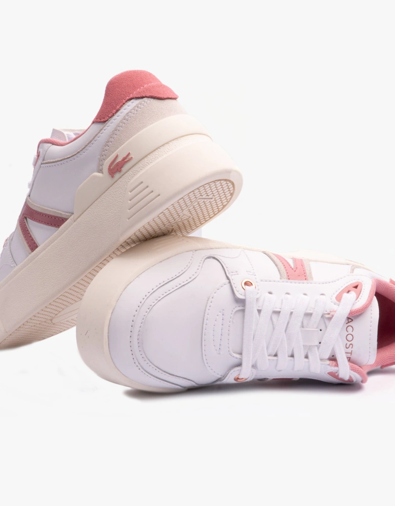 L002 EVO 124 1 Womens Trainers White/Light Pink