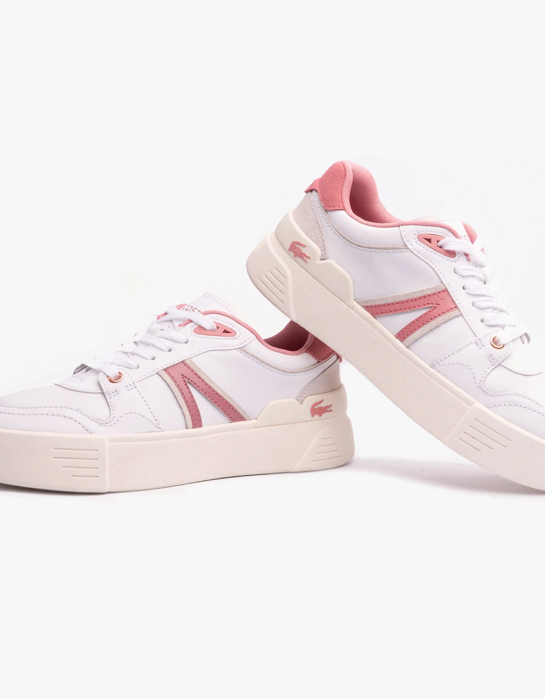 L002 EVO 124 1 Womens Trainers White/Light Pink