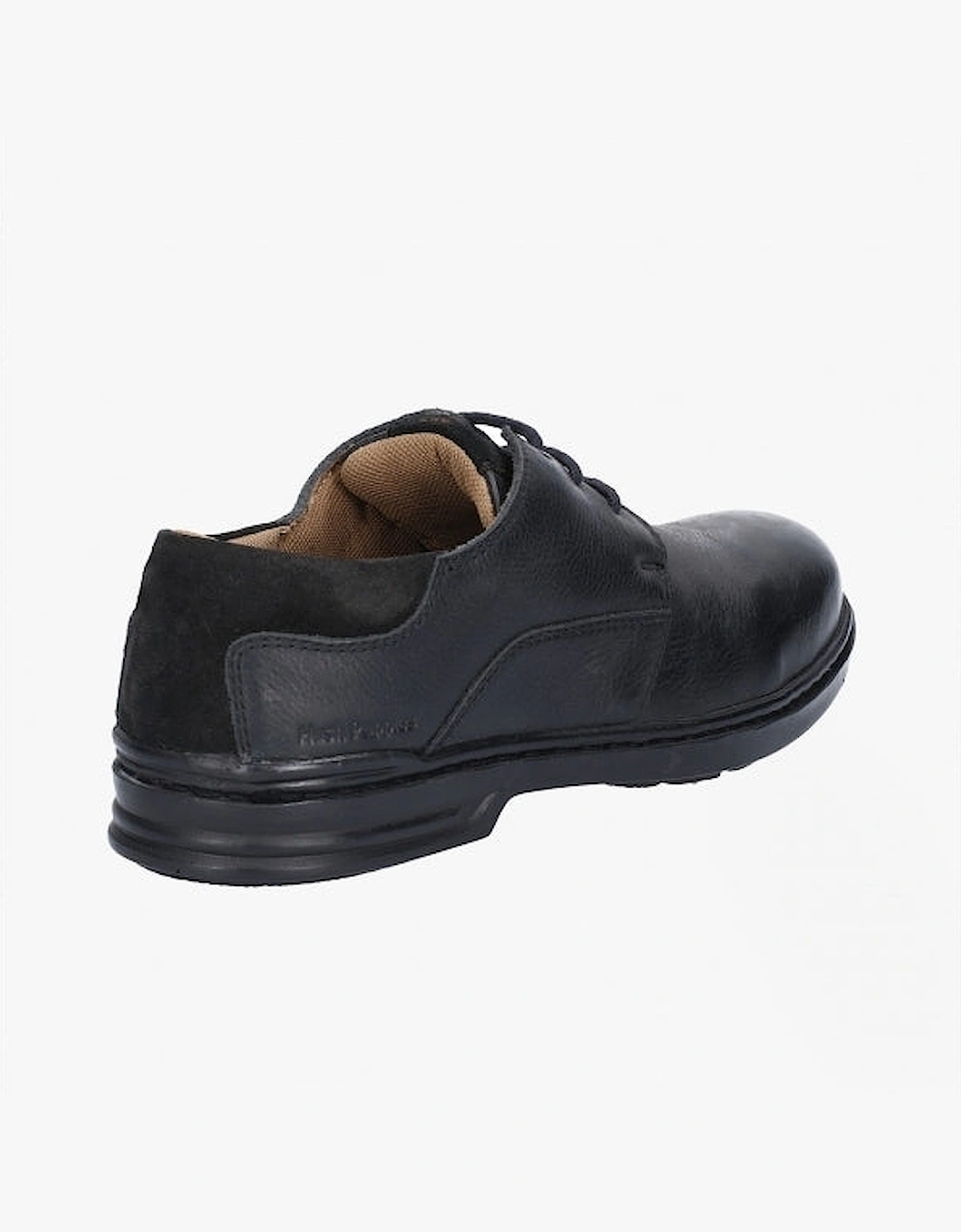 MAX HANSTON Mens Leather Shoes Black