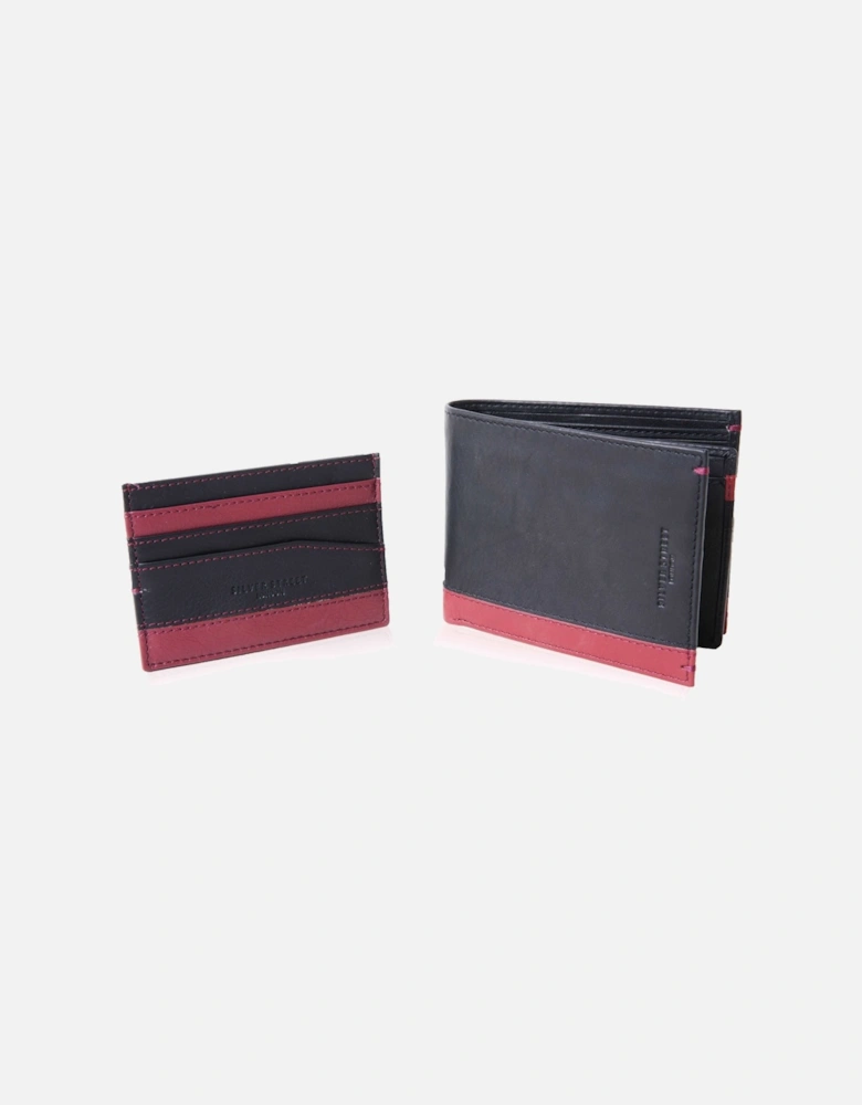 TURIN Mens Wallet Red