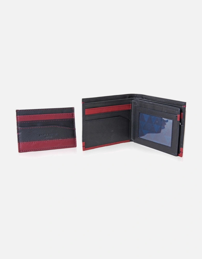 TURIN Mens Wallet Red