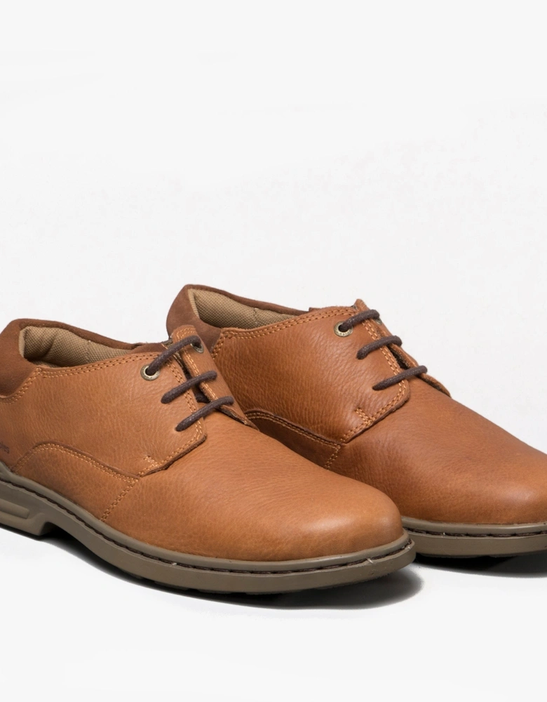 MAX HANSTON Mens Leather Shoes Brown