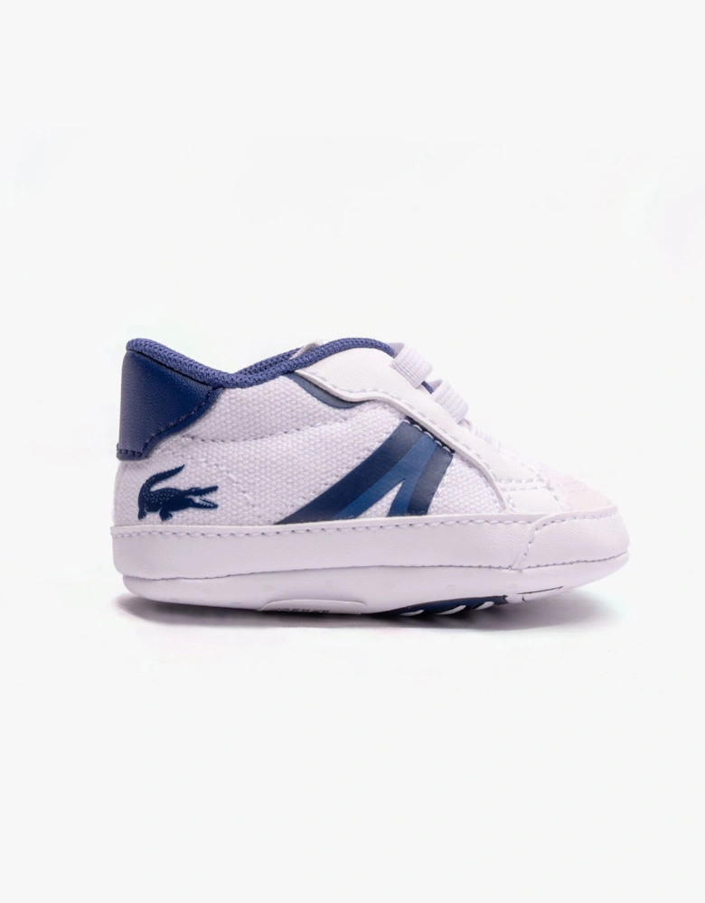 L004 CRIB Unisex Kids Casual White/Blue