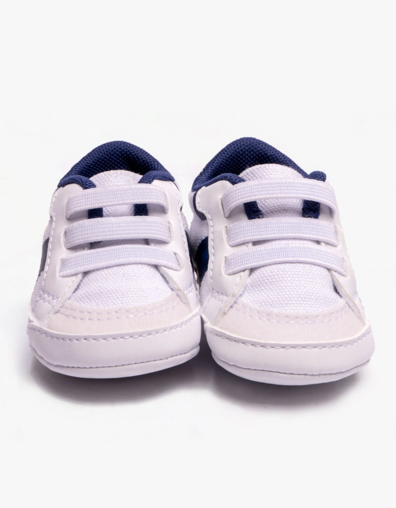 L004 CRIB Unisex Kids Casual White/Blue