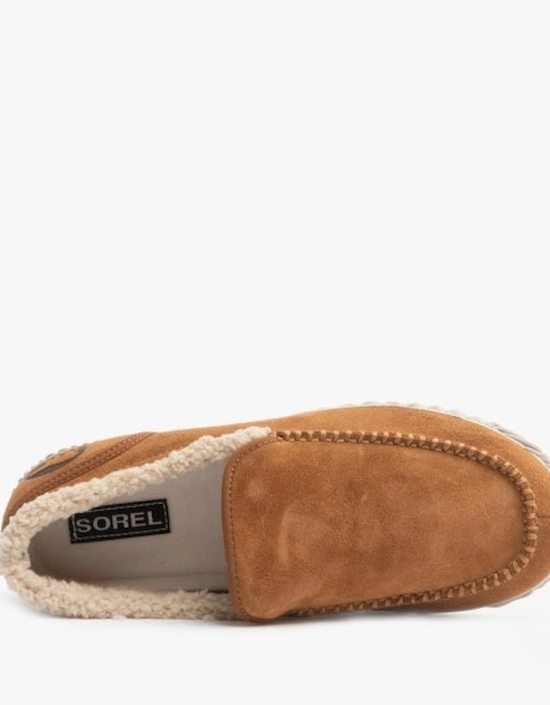 DUDE MOC Mens Suede Moccasins Elk