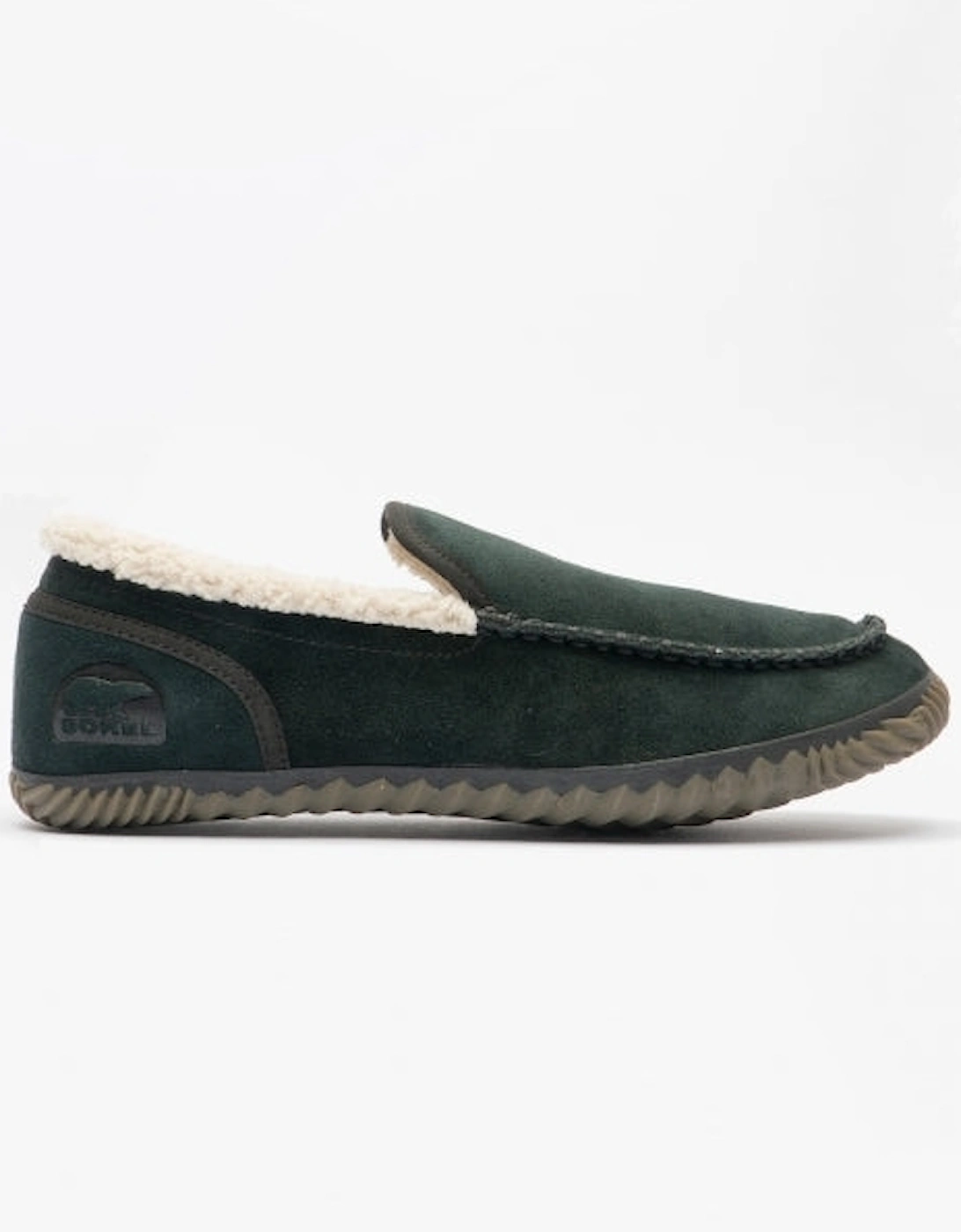 DUDE MOC Mens Suede Moccasins Black, 5 of 4