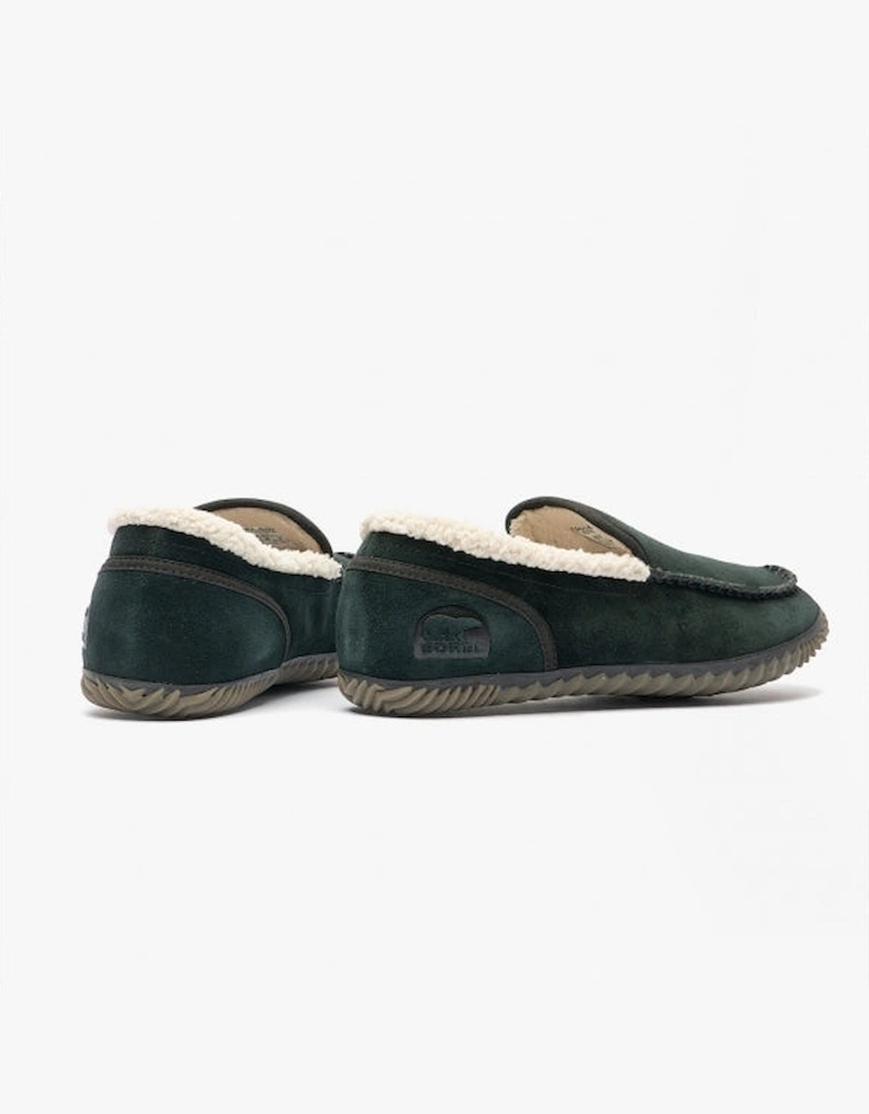 DUDE MOC Mens Suede Moccasins Black