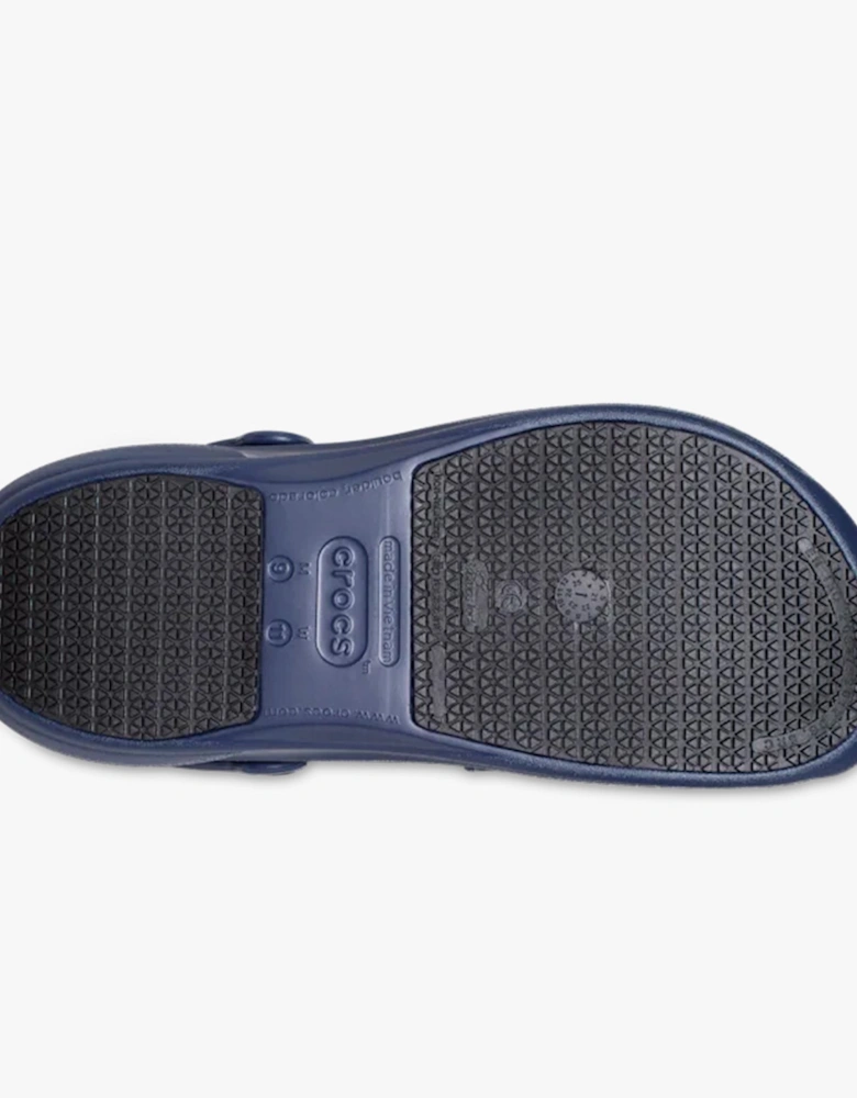 BISTRO Unisex Slip-Resistant Work Clogs Navy
